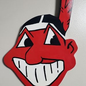 Cleveland Sports Indian Sign Baseball